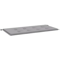 Gartenbank-Auflage Grau 100x50x4 cm Oxford-Gewebe Vidaxl von VIDAXL