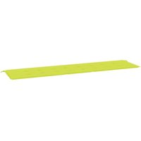 Gartenbank-Auflage Hellgrün 200x50x4 cm Oxford-Gewebe Vidaxl von VIDAXL