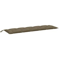 Vidaxl - Gartenbank-Auflage Melange Taupe 180x50x7 cm Stoff 807313 Vidaxl - Gartenbank-Auflage Melange Taupe 180x50x7 cm Stoff 807313 von VIDAXL