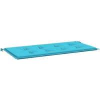 Gartenbank-Kissen Türkis 100 x 50 x 4 cm Oxford Stoff Vidaxl von VIDAXL