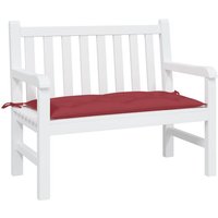Gartenbank-Auflage Weinrot 100x50x7 cm Oxford-Gewebe Vidaxl 429066 von VIDAXL