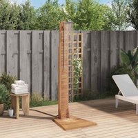 Gartendusche Massivholz Teak 70x75x204 cm - Vidaxl Gartendusche Massivholz Teak 70x75x204 cm - Vidaxl von VIDAXL
