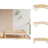 Gartenhocker 120x80 cm Massivholz Kiefer - Gartenstuhl - Holzsessel - Gartenlounge - Gartenmöbeln - Rattan Sessel Gartenhocker 120x80 cm Massivholz Kiefer - Gartenstuhl - Holzsessel - Gartenlounge - Gartenmöbeln - Rattan Sessel von VIDAXL