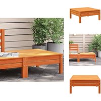 Gartenhocker Wachsbraun Massivholz Kiefer - Gartentisch - Gartenstuhl - Gartenmöbeln - Outdoor Möbel - Holzmöbel Gartenhocker Wachsbraun Massivholz Kiefer - Gartentisch - Gartenstuhl - Gartenmöbeln - Outdoor Möbel - Holzmöbel von VIDAXL