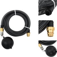 Gartenschläuche - Living Saugschlauch mit Messing-Anschlüssen Schwarz 1,1 10 m pvc - Schwarz Gartenschläuche - Living Saugschlauch mit Messing-Anschlüssen Schwarz 1,1 10 m pvc - Schwarz von VIDAXL