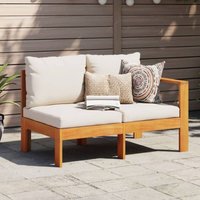 Vidaxl - Gartensofa mit 1 Armlehne 2-Sitzer Massivholz Akazie von VIDAXL