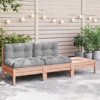 Gartensofa mit Kissen und Hocker 2-Sitzer - Vidaxl Gartensofa mit Kissen und Hocker 2-Sitzer - Vidaxl von VIDAXL