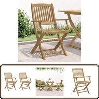 Gartenstühle 2 Stk. Klappbar 58x54,5x90 cm Massivholz Akazie - Gartenstühle - Holz Gartenstühle - Akzidenzholzgartenmöbel - Outdoor Möbel Gartenstühle 2 Stk. Klappbar 58x54,5x90 cm Massivholz Akazie - Gartenstühle - Holz Gartenstühle - Akzidenzholzgartenmöbel - Outdoor Möbel von VIDAXL