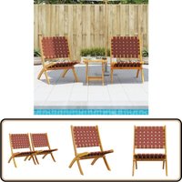 Gartenstühle 2 Stk. Klappbar Rot Massivholz Akazie & Stoff - Gartenstuhl - Holz Gartenstuhl - Akzidenz Holz Gartenstuhl - Klappbarer Stuhl - Outdoor Gartenstühle 2 Stk. Klappbar Rot Massivholz Akazie & Stoff - Gartenstuhl - Holz Gartenstuhl - Akzidenz Holz Gartenstuhl - Klappbarer Stuhl - Outdoor von VIDAXL