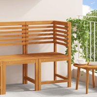 Gartenstuhl Ecke Massivholz Akazie - Vidaxl von VIDAXL