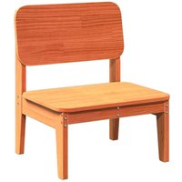 Gartenstuhl Wachsbraun 60x52,5x72 cm Massivholz Kiefer vidaXL von VIDAXL