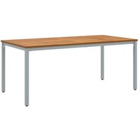 Gartentische Natürlich und grau 180 x 90 x 75 cm vidaXL von VIDAXL