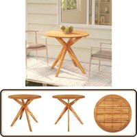 Gartentisch 85x85x75 cm Massivholz Akazie - Holztisch - Gartentisch - Akazientisch - Outdoortisch - Terrasse Möbel von VIDAXL