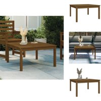 Gartentisch Honigbraun 82,5x82,5x45 cm Massivholz Kiefer - Gartentisch - Esszimmertisch - Holzmöbel - Terrassenmöbel - Gartenlounge Gartentisch Honigbraun 82,5x82,5x45 cm Massivholz Kiefer - Gartentisch - Esszimmertisch - Holzmöbel - Terrassenmöbel - Gartenlounge von VIDAXL