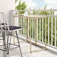 vidaXL Gartentisch Klappbar Beige 90x51x75 cm Poly Rattan vidaXL Gartentisch Klappbar Beige 90x51x75 cm Poly Rattan von VIDAXL