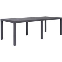 Vidaxl - Gartentisch Braun 220x90x72 cm Kunststoff Rattan-Optik Vidaxl - Gartentisch Braun 220x90x72 cm Kunststoff Rattan-Optik von VIDAXL