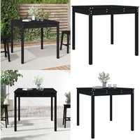 Gartentisch Schwarz 82,5x82,5x76 cm Massivholz Kiefer - Gartentisch - Esstisch - Holzt Tisch - Kiefernholz - Gartenmöbel - Home & Living Gartentisch Schwarz 82,5x82,5x76 cm Massivholz Kiefer - Gartentisch - Esstisch - Holzt Tisch - Kiefernholz - Gartenmöbel - Home & Living von VIDAXL