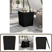 Gartentisch mit Abnehmbarer Tischplatte Schwarz Polypropylen - Gartentisch - Outdoor Möbel - Balkontisch - Esszimmerset - Gartenparty Gartentisch mit Abnehmbarer Tischplatte Schwarz Polypropylen - Gartentisch - Outdoor Möbel - Balkontisch - Esszimmerset - Gartenparty von VIDAXL