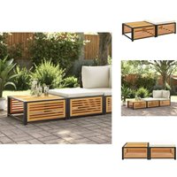 Vidaxl - Gartentisch mit Hocker Massivholz Akazie - Esszimmerset - Gartenmöbel - Esstische - Holztisch - Outdoor Möbel Vidaxl - Gartentisch mit Hocker Massivholz Akazie - Esszimmerset - Gartenmöbel - Esstische - Holztisch - Outdoor Möbel von VIDAXL