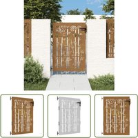The Living Store Gartentor 85x150 cm Cortenstahl Bambus-Design - Gartentor - Cortenstahl Tor - Metalltor - Zaun - Gartenzaun The Living Store Gartentor 85x150 cm Cortenstahl Bambus-Design - Gartentor - Cortenstahl Tor - Metalltor - Zaun - Gartenzaun von VIDAXL