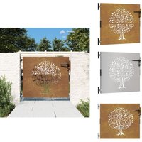 Gartentor 85x75 cm Cortenstahl Baum-Design - Cortenstahl Tor - Gartentor - Metalltor - Gartenzaun - Rustikales Tor Gartentor 85x75 cm Cortenstahl Baum-Design - Cortenstahl Tor - Gartentor - Metalltor - Gartenzaun - Rustikales Tor von VIDAXL