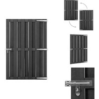 Gartentor wpc 100 x 150 cm Grau - Gartentor - wpc Tor - Holztor - Zaun - Sichtschutz Gartentor wpc 100 x 150 cm Grau - Gartentor - wpc Tor - Holztor - Zaun - Sichtschutz von VIDAXL