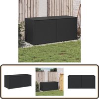 Gartentruhe Schwarz 283L Poly Rattan - Gartenbox - Auflagenbox - Outdoor Box - Gartenmöbel - Rattan Gartenmöbel Gartentruhe Schwarz 283L Poly Rattan - Gartenbox - Auflagenbox - Outdoor Box - Gartenmöbel - Rattan Gartenmöbel von VIDAXL