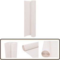 Gartenzaun Doppelseitig 110x500 cm Weiß - Gartenzaun - PVC Zaun - Sichtschutz - Windschutz - Beetumrandung Gartenzaun Doppelseitig 110x500 cm Weiß - Gartenzaun - PVC Zaun - Sichtschutz - Windschutz - Beetumrandung von VIDAXL