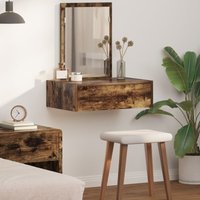 Schminktisch Wandmontage Räuchereiche 60x40x70 cm Vidaxl 736764 Schminktisch Wandmontage Räuchereiche 60x40x70 cm Vidaxl 736764 von VIDAXL