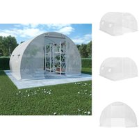 Gewächshäuser - Living Gewächshaus 9m² 300x300x200 cm von VIDAXL