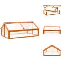 Gewächshäuser - Living Gewächshaus Braun 114x80x50 cm Tannenholz - Braun Gewächshäuser - Living Gewächshaus Braun 114x80x50 cm Tannenholz - Braun von VIDAXL