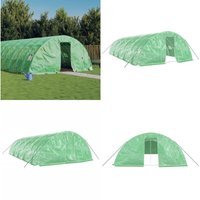 Gewächshaus mit Stahlrahmen Grün 50 m² 10x5x2,3 m - Gewächshaus - Stahlrahmen - Grünes Gewächshaus - Gartenhaus - Pflanzenhaus - Home & Living Gewächshaus mit Stahlrahmen Grün 50 m² 10x5x2,3 m - Gewächshaus - Stahlrahmen - Grünes Gewächshaus - Gartenhaus - Pflanzenhaus - Home & Living von VIDAXL