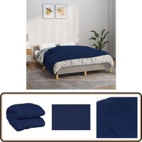 Gewichtsdecke Blau 122x183 cm 9 kg Stoff - Gewichtsdecke - Schlafdecke - Bettdecke - Blaue Decke - Daunendecke Alternative Gewichtsdecke Blau 122x183 cm 9 kg Stoff - Gewichtsdecke - Schlafdecke - Bettdecke - Blaue Decke - Daunendecke Alternative von VIDAXL