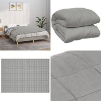 Vidaxl - Gewichtsdecke Grau 137x200 cm 6 kg Stoff - Gewichtsdecke - Schlafdecke - Bettdecke - Kuscheldecke - Tiefenentspannung - Home & Living Vidaxl - Gewichtsdecke Grau 137x200 cm 6 kg Stoff - Gewichtsdecke - Schlafdecke - Bettdecke - Kuscheldecke - Tiefenentspannung - Home & Living von VIDAXL