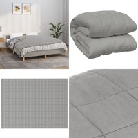 Vidaxl - Gewichtsdecke Grau 150x200 cm 11 kg Stoff - Gewichtsdecke - Schlafhilfe - Bettdach - Deko - Daunendecke Alternative - Home & Living Vidaxl - Gewichtsdecke Grau 150x200 cm 11 kg Stoff - Gewichtsdecke - Schlafhilfe - Bettdach - Deko - Daunendecke Alternative - Home & Living von VIDAXL