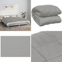 Vidaxl - Gewichtsdecke Grau 155x220 cm 11 kg Stoff - Gewichtsdecke - Schlafhilfe - Bettdach - Daunendecke Alternative - Schwere Decke - Home & Living Vidaxl - Gewichtsdecke Grau 155x220 cm 11 kg Stoff - Gewichtsdecke - Schlafhilfe - Bettdach - Daunendecke Alternative - Schwere Decke - Home & Living von VIDAXL