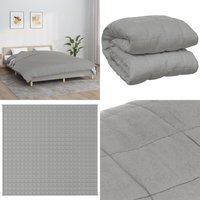 Gewichtsdecke Grau 220x240 cm 15 kg Stoff - Gewichtsdecke - Schlafdecke - Bettdecke - Daunendecke - Schwere Decke - Home & Living Gewichtsdecke Grau 220x240 cm 15 kg Stoff - Gewichtsdecke - Schlafdecke - Bettdecke - Daunendecke - Schwere Decke - Home & Living von VIDAXL