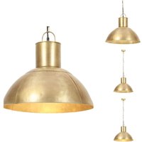 Hängelampe 25 W Messing Rund 48 cm E27 - Hängelampe - Industrielampen - Messinglampe - Wohnraumbeleuchtung - Küchenlampen von VIDAXL