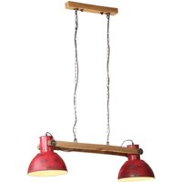 Vidaxl - Hängelampe 25 w Rot 85x28x109 cm E27 von VIDAXL
