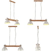 Hängelampe Industriestil 25 w Silbern 109 cm E27 - Hängeleuchte - Industrielampen - Vintagelampe - Wohnraumbeleuchtung - Esstischleuchte - Home & Hängelampe Industriestil 25 w Silbern 109 cm E27 - Hängeleuchte - Industrielampen - Vintagelampe - Wohnraumbeleuchtung - Esstischleuchte - Home & von VIDAXL