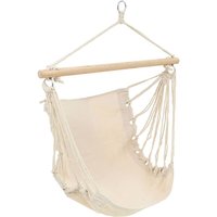 Hängematte 185x125 cm Creme Vidaxl von VIDAXL