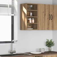 Hängeschrank Riga Artisan-Eiche 30x29,5x60 cm Holzwerkstoff Vidaxl Hängeschrank Riga Artisan-Eiche 30x29,5x60 cm Holzwerkstoff Vidaxl von VIDAXL