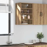 Hängeschrank Riga Artisan-Eiche 40x29,5x60 cm Holzwerkstoff Vidaxl Hängeschrank Riga Artisan-Eiche 40x29,5x60 cm Holzwerkstoff Vidaxl von VIDAXL