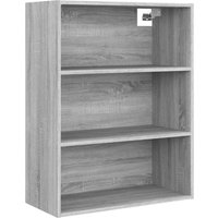 Hängeschrank Grau Sonoma 69,5x32,5x90 cm Vidaxl von VIDAXL