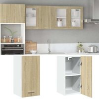 Hängeschrank Lyon Sonoma-Eiche 29,5x31x60 cm Holzwerkstoff Vidaxl Hängeschrank Lyon Sonoma-Eiche 29,5x31x60 cm Holzwerkstoff Vidaxl von VIDAXL