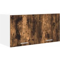 Hängeschrank mit Tür Riga Geräucherte Eiche 80 x 31 x 40 cm vidaXL von VIDAXL