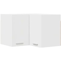 Hängeschrank mit Regal Riga Weiß 57 x 57 x 40 cm Holzwerkstoff vidaXL von VIDAXL