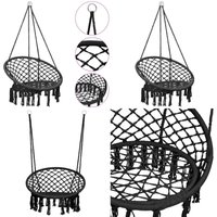 Vidaxl - Hängesessel 80 cm Anthrazit - Gartenschaukel - Gartenschaukeln - Home & Living - Anthrazit Vidaxl - Hängesessel 80 cm Anthrazit - Gartenschaukel - Gartenschaukeln - Home & Living - Anthrazit von VIDAXL