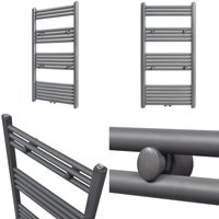 Handtuchheizkörper Warmwasser Gerade Grau 600x1160 mm - Handtuchheizkörper - Handtuchhalter - Home & Living - Grau Handtuchheizkörper Warmwasser Gerade Grau 600x1160 mm - Handtuchheizkörper - Handtuchhalter - Home & Living - Grau von VIDAXL