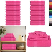 Handtücher 10 Stk. Rosa 100x200 cm 360 g/m² 100% Baumwolle - Vidaxl Handtücher 10 Stk. Rosa 100x200 cm 360 g/m² 100% Baumwolle - Vidaxl von VIDAXL